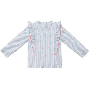 Little Dutch Sunny Flowers Zwemshirt Lange Mouwen - Maat 98/104 - Blue