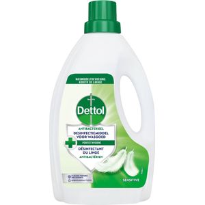 Dettol - Sensitive - Antibacterieel Desinfectiemiddel voor Wasgoed - 1,5L