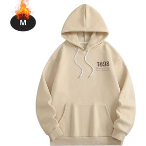 Bovista Hoodie Heren - Sweaters - Sweater - Warme Trui - Met Capuchon - Khaki - S