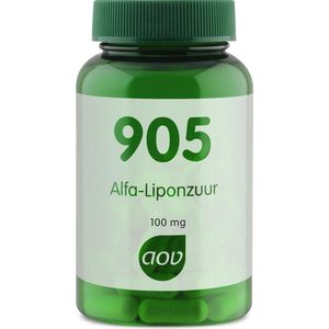 AOV 905 Alfa-Liponzuur (100 mg) -  60 vegacaps - Aminozuren - Voedingssupplementen