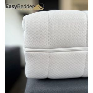 Easy Bedden matrashoes 180x200 dikte 14 cm - tijk - matrasvernieuwer - deluxe Met 3zijdige Rits - Anti Allergie huisstofmijt - Afneembaar - 100% Veilig