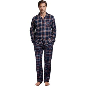 ENVIE DE FRAISE - Capsulecollectie - Herenpyjama - Bordeauxrood - Flanel