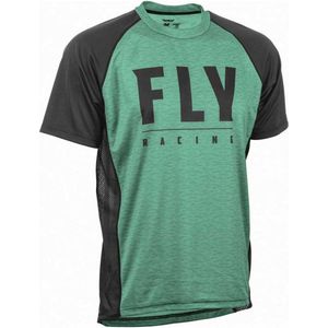 Fly Racing Super D Korte Mouw Enduro Trui Groen XL Man