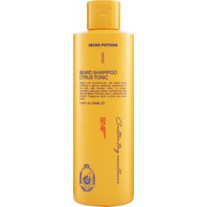 Seven Potions - Citrus Tonic - Baardshampoo - 250 ml - Natuurlijk en Vegan