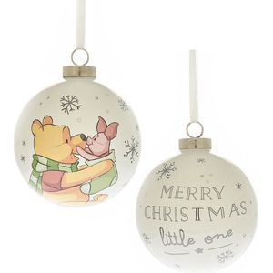 Disney - Kerstbal - Winnie & Knorretje - Merry Christmas