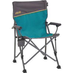 Comfortabele Campingstoel met Hoge Rugleuning - Opvouwbare Vouwstoel voor Kamperen en Strand