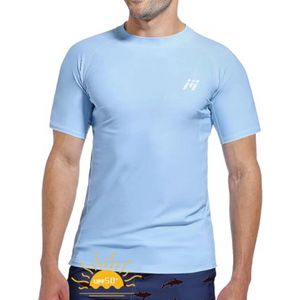Rash Guard Heren UV Bescherming Sneldrogend voor Surfen en Watersport