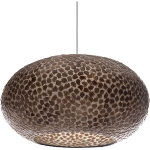 Hanglamp Wangi Gold UFO 2 Capriz Schelp Ø 40cm