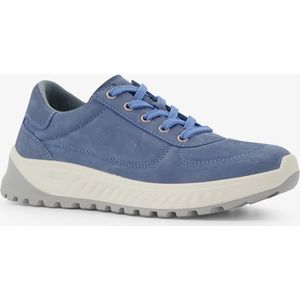 Hush Puppies suede dames sneakers blauw - Maat 37 - Extra comfort - Memory Foam