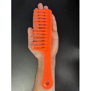 Mafia Men Kam - Grove kam - styling kam - Oranje Kam - Kappers kam - Barber Kam - Professional Haar Kam