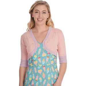 Banned - Ice Cream Sprinkle Bolero - S - Roze