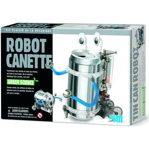 4m Fun Mechanics Kit: Tin Can Robot Franstalige Versie