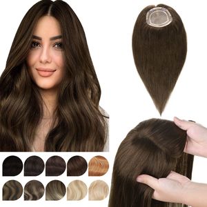 Hair extensions]Mono]topper]45 cm]00% echt haar]The hair Label