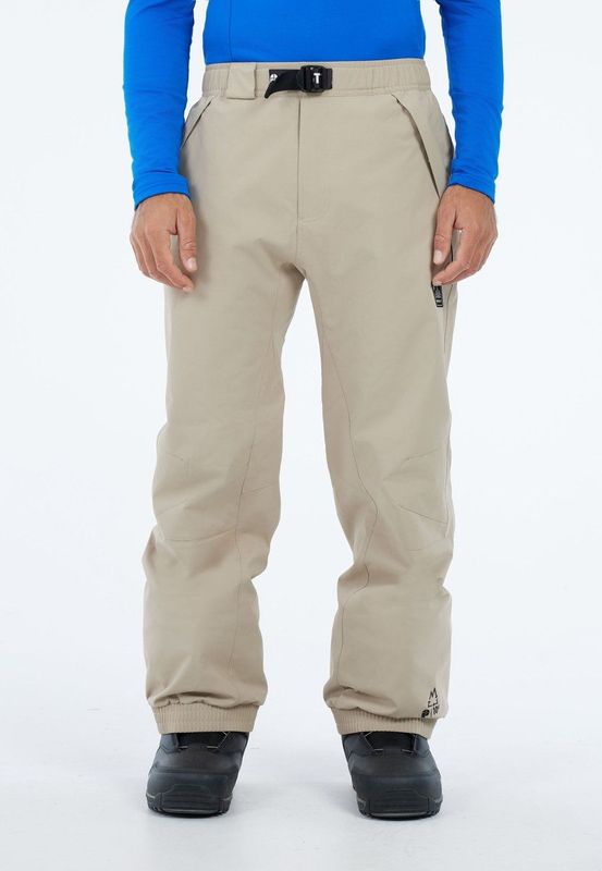 Protest Prtluton - Skibroek Heren - Baggy fit - Waterafstotende afwerking - Waterkolom 10K – Bamboobeige