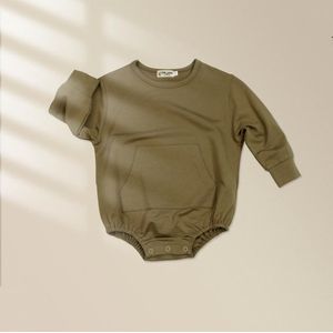 Sweater romper olive