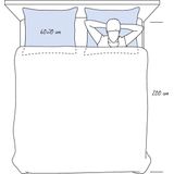 Hoofdkussen - Wit - Polyester