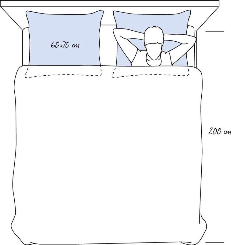 Hoofdkussen - Wit - Polyester