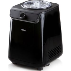 PRIMO PR404IM IJsmachine - IJsmaker - Zelf Vriezend - Met Compressor - 1,2L - Zwart