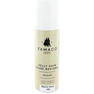 Famaco Velly Daim - flacon suède onderhoud - 75 ml flacon met depper herstelt de kleur van suede en nubuck. Kleur 308 geel