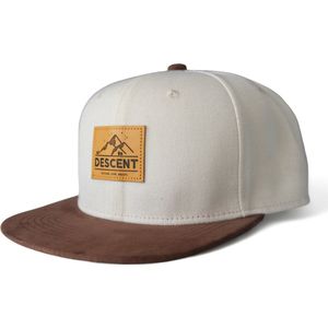 Descent | Snapback Cap - Beige/Brown Suede - Pet - Adjustable