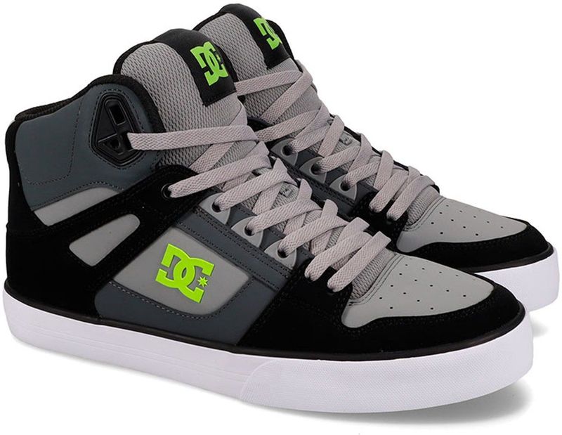DC Shoes - Pure High-Top - Sneakers - Zwart/Limo