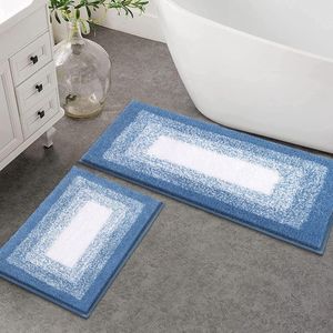 Zachte, Absorberende en Antislip Microvezel Badmatset voor Comfort en Stijl in Uw Badkamer