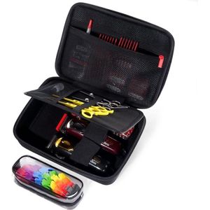 MKSS® Luxe Kapperstas - Kapperskoffer Exclusief Inhoud - Barber Accessoires - voor Gehele Kappersset - Zwart