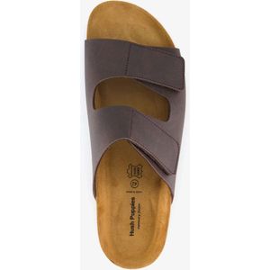 Hush Puppies heren bio slippers bruin - Maat 42 - Extra comfort - Memory Foam