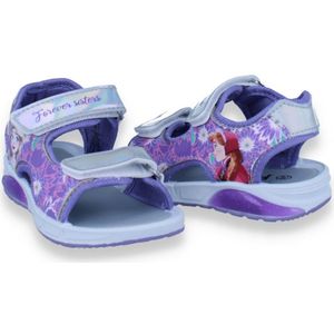 Frozen Meisjes Sandaal Met Lichtjes | Paars | Maat: 25