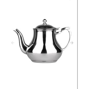 Bavary Marokkaanse Theepot - Chrome - Theeketel - inductie - 0,8 Liter