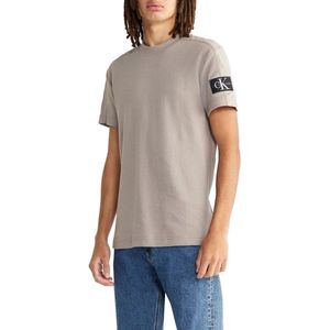 Calvin Klein T-shirt - Perfect Taupe - Maat XS