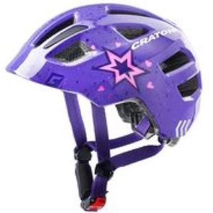 Helm cratoni maxster star purple glossy xs-s