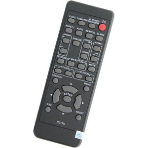 Afstandsbediening geschikt voor de HITACHI ED-X31 beamer, vervangt R007 / HL02483
