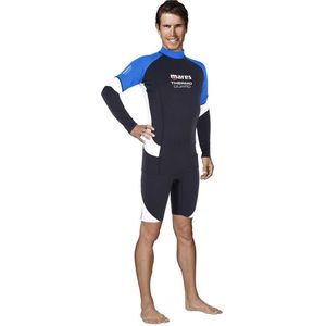 Mares Thermo Guard 0.5 Mm Rashguard Met Lange Mouwen Blauw,Zwart 3XL Man