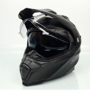 Casque pour moto cross trail Swaps Enduro S789 Crux noir mat Taille XS 53-54cm Neuf