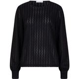 Lofty Manner - Top Lena - Zwart - Blousetop