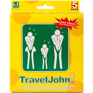 Sanibag Traveljohn Braakzak 5 Stuks | Wit