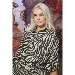 ONLY CARMAKOMA - CARBERTE LIFE 2/4 SHIRT AOP - Dames - Blouses