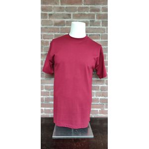 Bamboe T shirt- donkerrood- maat 3XL- #20.01