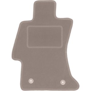 Beige bestuurdersmat voor: Subaru Impreza V hatchback, stationwagen (2016-)