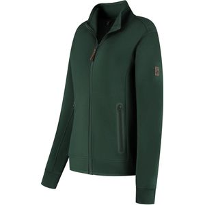 Travelin - Olia - Outdoorvest - Donkergroen - Sweatvest