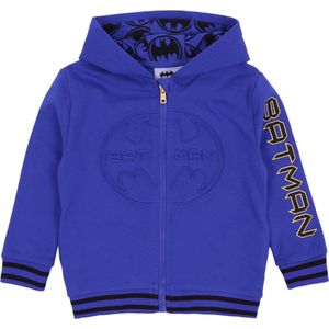 Blauw BATMAN DC COMICS zip-up sweatshirt
