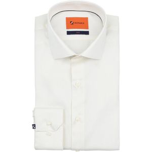 Suitable Trouwoverhemd Ecru - Maat 39 - Heren - Overhemden Trouw