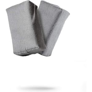 Suède applicator voor autoverzorging (2 stuks) - Perfect voor keramische en grafeen coatings