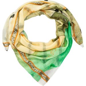 camel active Modieuze handdoek in waardevolle katoen-modaalmix - Maat womenswear-OS - Groen