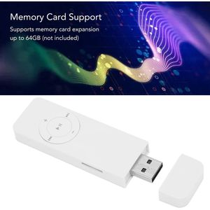 Ynkkvre -MP3 Speler met USB – Lossless Geluid, Ondersteunt TF-kaart tot 32GB, Ideaal voor Studenten en Muziekliefhebbers