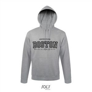 Hoodie 3-200 Boston Massachusetts - Lgrijs, xxL
