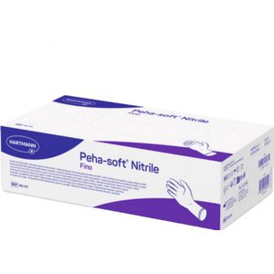 Hartmann medische nitrile handschoenen - Poedervrij - Blauw - Maat M - 150 stuks