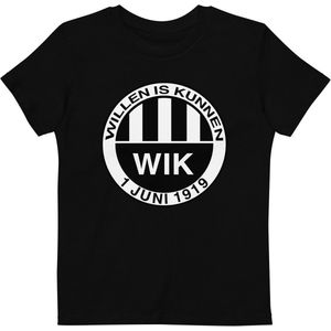 Vvwik - Biologisch katoenen T-shirt voor kinderen - Black, 5-6