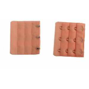 Beha Verlengstuk / Verlenger 3 Haaks Licht Roze